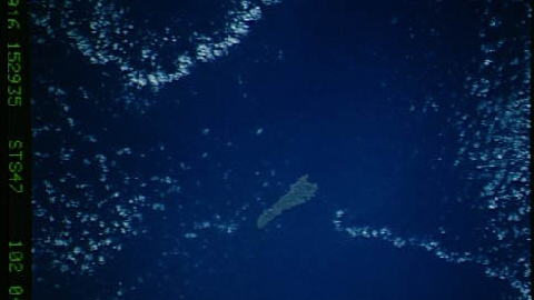 Lampedusa dallo spazio