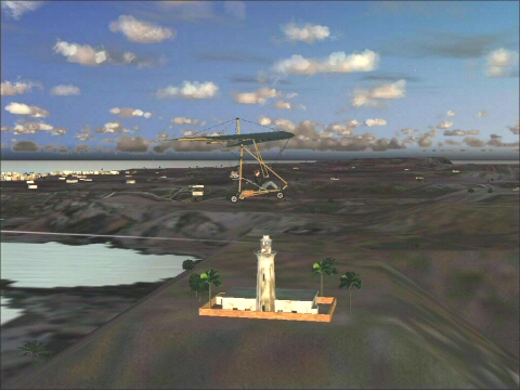 Lampedusa flight simulator