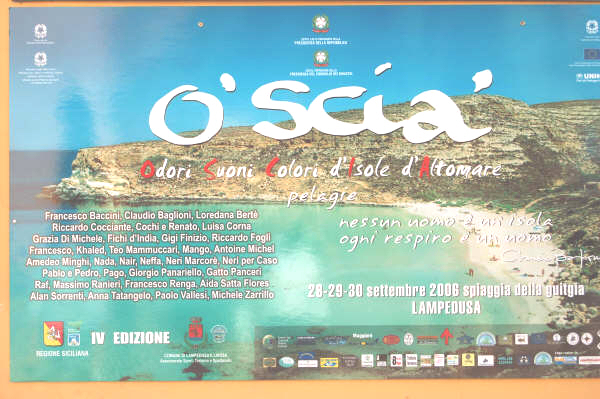 Le foto di O'Scia' 2006 a Lampedusa