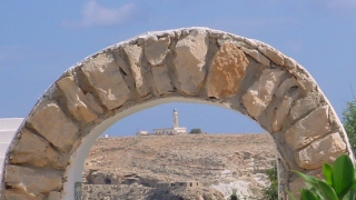 Faro di Lampedusa da CalaCreta