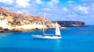 Crociera a Lampedusa, di terra e di mare