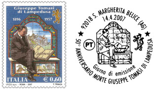 Un Francobollo per commemorare Tomasi di Lampedusa